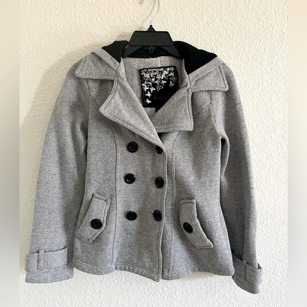 Small Grey Peacoat